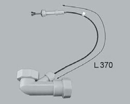 LIXIL（トステム）　ALチーズセット370L　【品番：QRN380】