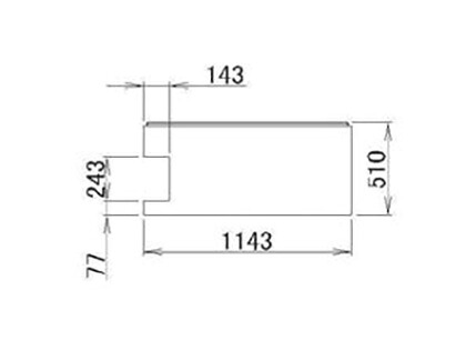 LIXIL（トステム）　浴槽エプロン12**（L）　【品番：RFDG633】｜住設プロ　店