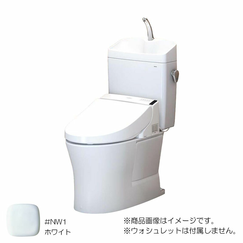 TOTO ピュアレストQR(組み合わせ便器) 床置壁排水大便器+密結タンク(手洗付) ホワイト 【品番:CS232BP#NW1+SH233BA#NW1】