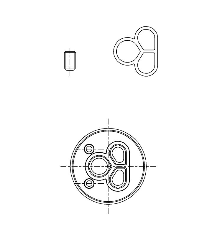 TOTO　パッキンガイドユニット（TN300－9型用、食洗機用）　【品番：THD54】