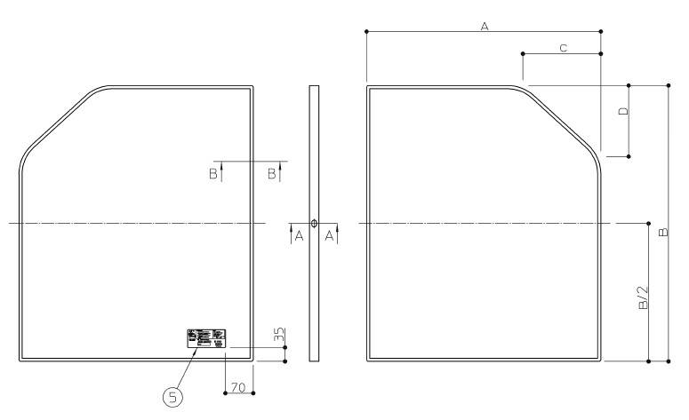 TOTO　1200断熱2枚風呂蓋　【品番：AFKK84154W】