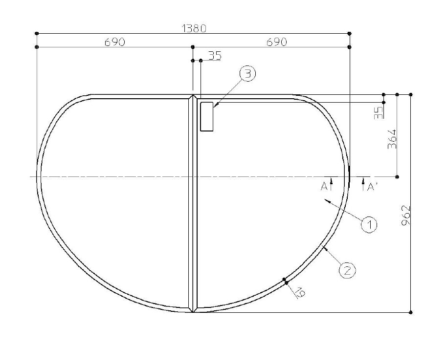 TOTO 14X98アクリル樹脂二階建てバス一体化風呂蓋 【品番：EKK81010WWG3】