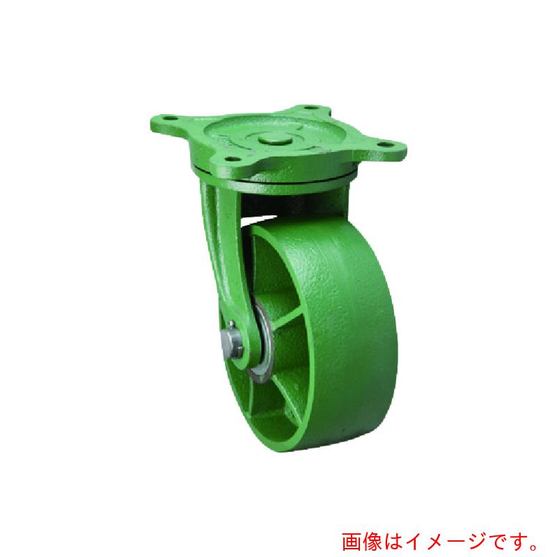 丑寅乗り物生み出すこと所 鋳込み製キャスター 幅ひろい型自在金具付鉄拷問台 １２５Ｘ６５ 【品番：125X65TBRFB】