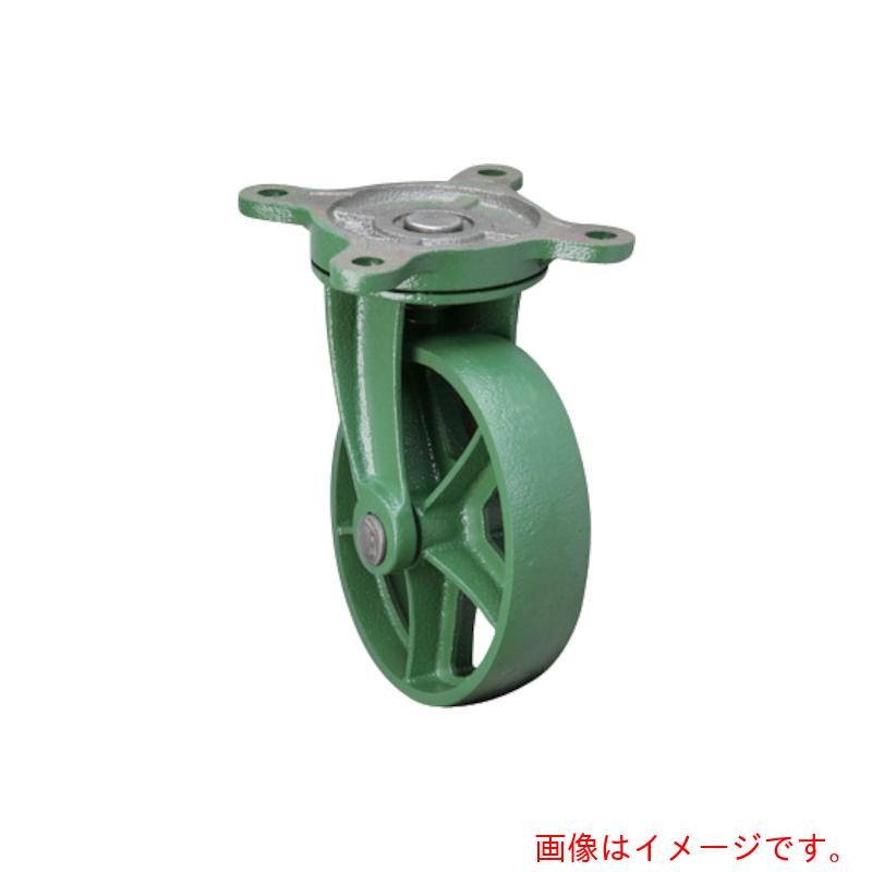 丑寅乗り物生み出すこと所 鋳込み製キャスター 判定基準型自在金具付鉄拷問台 ２００ 【品番：200BRFA】 ネジ・釘・金属素材-花・ガーデン・DIY