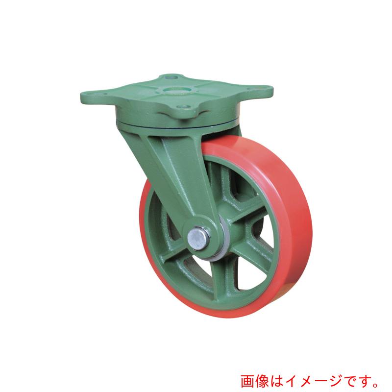 丑寅乗り物生み出すこと所 鋳込み製キャスター 厄介なもの重用ＡＶＧ・引っ張ること用キャスターウレタン車 ２００Ｘ７５ 【品番：200X75TSRULB】