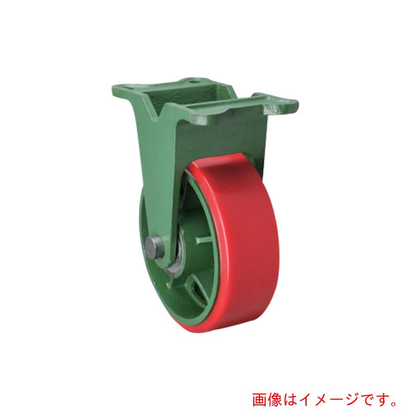東北車輛製造所　鋳物製キャスター　マリーナ用自在金具付ウレタン車輪　３００Ｘ７５　【品番：300X75MTKULB-H】