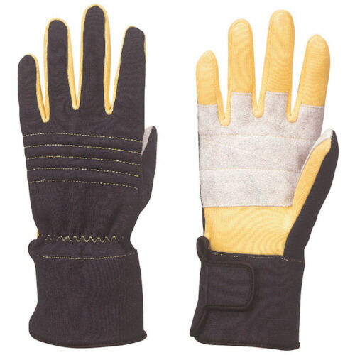 東和会社企業（TOWA） トワロン 耐切創グローブ ケブラーＫＣ－３０ 消防用陶芸なめし革グローブ 米国海軍 Ｌ 【品番：KC30-NL】