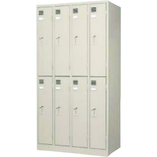 【別途貨物輸送あり】オリエント事務器加工（TOYO） ８人用ロッカー 文字盤 【品番：LK-8D-TNG】