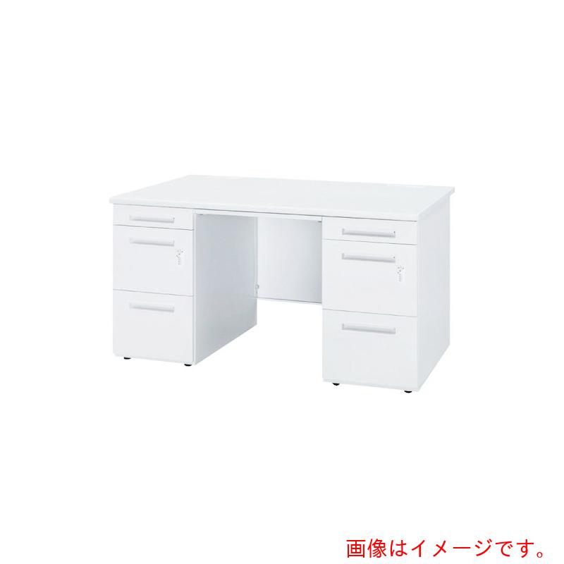 【別途送料あり】トヨセット　トヨスチール　両袖デスク　５０ＳＢＨ－Ｄ１６８ＡＡＰＷ　ペールアルダー　ダイヤル錠　【品番：50SBH-D168AAPW】