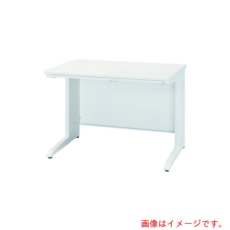 トヨ書き割り トヨスチール写真 平勉強机 ５０ＳＢＬ－１１６ＨＷＷ 白いこと 【品番：50SBL-116HWW】