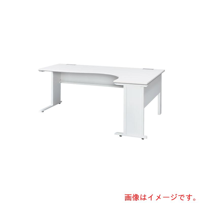 【別途貨物輸送あり】トヨ仕掛ける トヨスチール写真 右Ｌ型学習机 ＦＮＬ－１６１２ＬＲＰＳ ペールアルダー／しろがね色 【品番：FNL-1612LRPS】