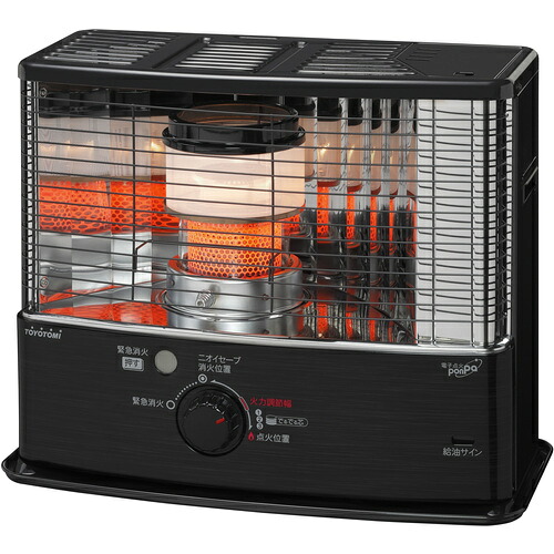 トヨトミ（TOYOTOMI） 照りかえす形原油暖房器 ＨＲＣ－Ｗ３６２４－Ｂ 【品番：HRC-W3624-B】