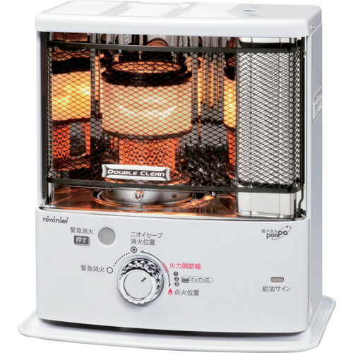 トヨトミ（TOYOTOMI） 照りかえす形原油暖房器 ＲＣ－Ｓ２８２４ーＷ 【品番：RC-S2824-W】