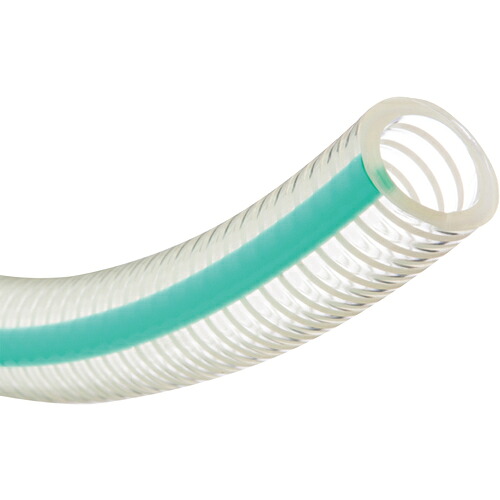 【別途貨物輸送あり】トヨックス（TOYOX） 食料雑貨類用耐熱・耐圧配管 トヨ輪っかＦ配管 口径５０．８粍×外径６２．８粍 長さ３ｍ ＴＧＦ－５０－３ 【品番：TGF-50-3】
