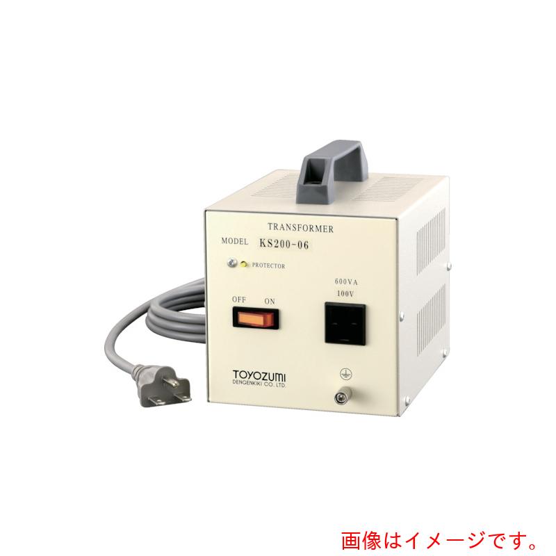 豊澄電源機器　ＫＳ国内設備シリーズ　２００Ｖ対１００Ｖ　１ＫＶＡ　【品番：KS200-10】