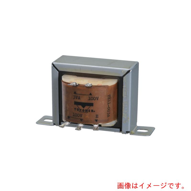 豊澄電源機器　ＴＺ１１シリーズ　１００Ｖ対１００Ｖ複巻絶縁トランス　１０ＶＡ　【品番：TZ11-010A】