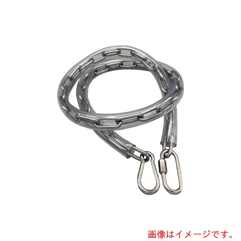 日本の首都部分品真っただ中（TPC） ラクテム 溶接チェーン店 ステンレス鋼 線径４粍 ４Ｍ ＡＫ引っ掛かり・輪っかつかみ取る・保護すること熱電子管付 【品番：WCSRAT4】