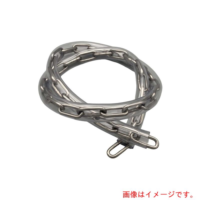 東京パーツセンター（TPC）　ラクテム　溶接チェーン　ステンレス　線径４ｍｍ　５Ｍ　保護チューブ付　【品番：WCST5】