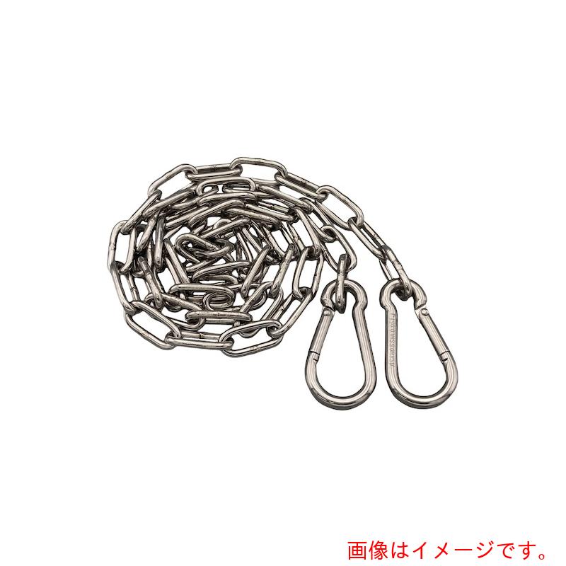 東京パーツセンター（TPC） ラクテム 溶接チェーン ステンレス 線径３ｍｍ ４Ｍ ＡＫフック付 【品番：WSA3-4】
