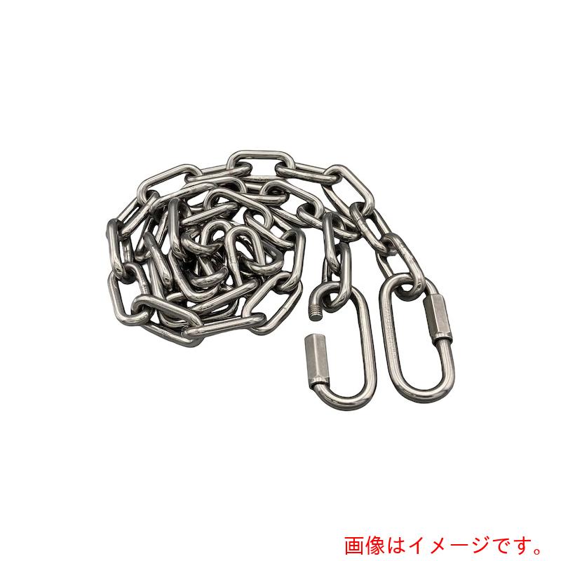 東京パーツセンター（TPC）　ラクテム　溶接チェーン　ステンレス　線径５ｍｍ　５Ｍ　リングキャッチ付　【品番：WSR5-5】 9,417円