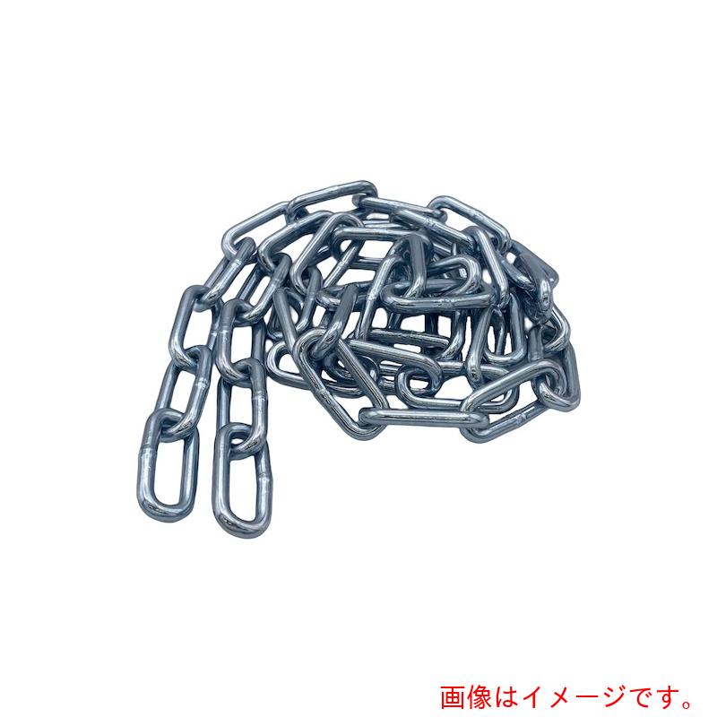 東京パーツセンター（TPC） ラクテム 溶接チェーン 鉄 線径４ｍｍ １０Ｍ 【品番：WU4-10】