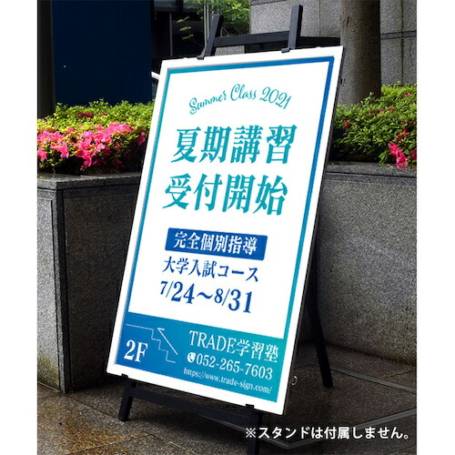 【別途貨物輸送あり】取り替えっこ ｓｉｇｎ ｃｉｔｙ スナップフレーム 室外用 しろがね色 Ｂ１ 角型 【品番：6300037370】