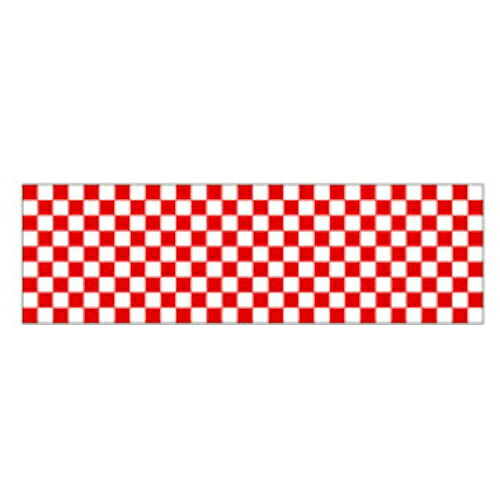 トレード sign city ロール幕 市松模様 紅白幕 W10200×H900 【品番:6300039979】|住設プロ 店