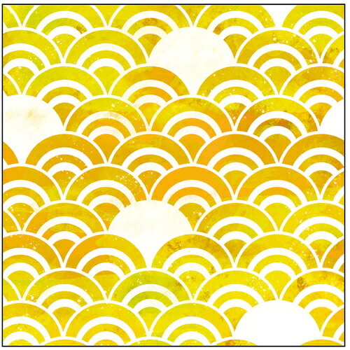 【別途貨物輸送あり】取り替えっこ ｓｉｇｎ ｃｉｔｙ 帆布 Ｐａｔｔｅｒｎ 青海波（黄） Ｓ３０ Ｎｏ．４３９４５ 【品番：6300044164】 文房具・事務用品-掲示板・コルクボード-日用品雑貨・文房具・手芸