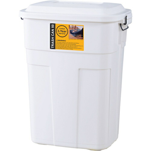 【別途貨物輸送あり】取り替えっこ ｓｉｇｎ ｃｉｔｙ トラッシュカン５０Ｌ 白いこと ＬＦＳ－９３６ＷＨ 【品番：6300044734】