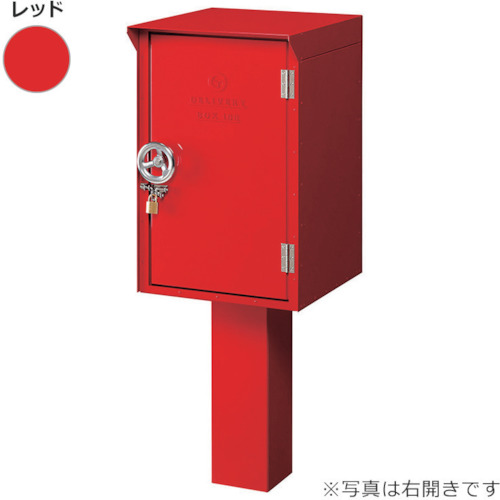 【別途貨物輸送あり】取り替えっこ ｓｉｇｎ ｃｉｔｙ かもん郵便受け ＤＥＰＯ 宅配ＢＯＸ１００ 右車のドア 赤いことＤＰ－１００－Ｒ－ＤＰＥ 【品番：6300031364】
