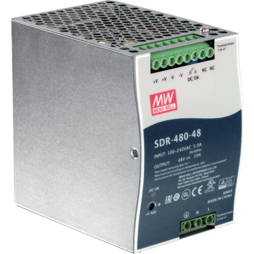 TRENDnet 力強さ提供 製作用４８０Ｗ／４８Ｖ／１０Ａ 【品番：TI-S48048】