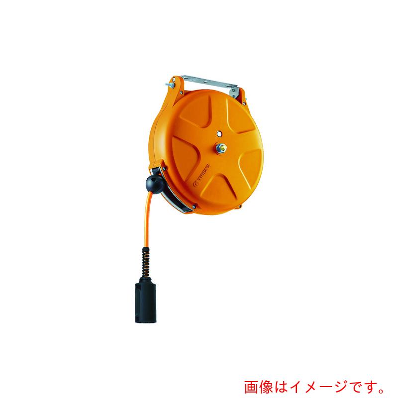 三協木管 ＴＲＩＥＮＳ エアーホースリール 口径８粍Ｘ１０ｍ オレンジ色 【品番：SHS-310A-OR】