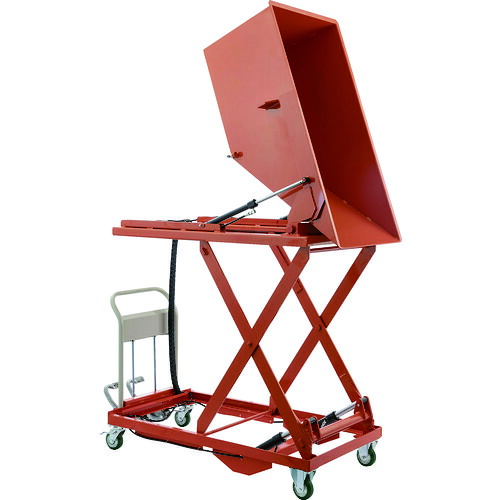 【別途貨物輸送あり】トラスコ中山（TRUSCO） TRUSCO ダンプタイプスクラップ手押し車 １段式 【品番：TBTS-250】