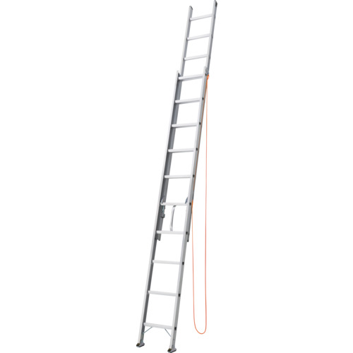 【別途送料あり】トラスコ中山（TRUSCO）　TRUSCO　２連はしご　６．１ｍ（１００ｋｇタイプ）　【品番：TDLA-2-61】