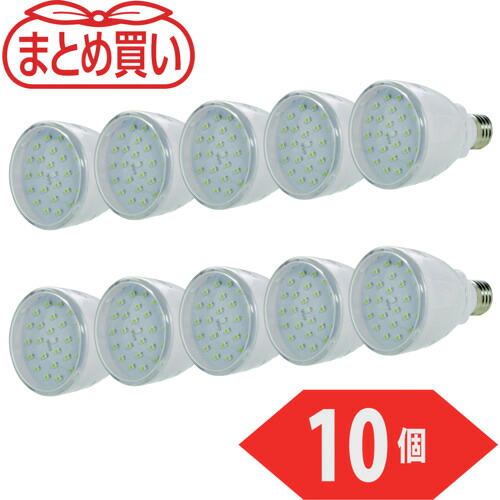 トラスコ中山（TRUSCO）　TRUSCO　まとめ買い　充電式スマートＬＥＤ電球　１０個　【品番：TDRS-26H-10P】 20,027円