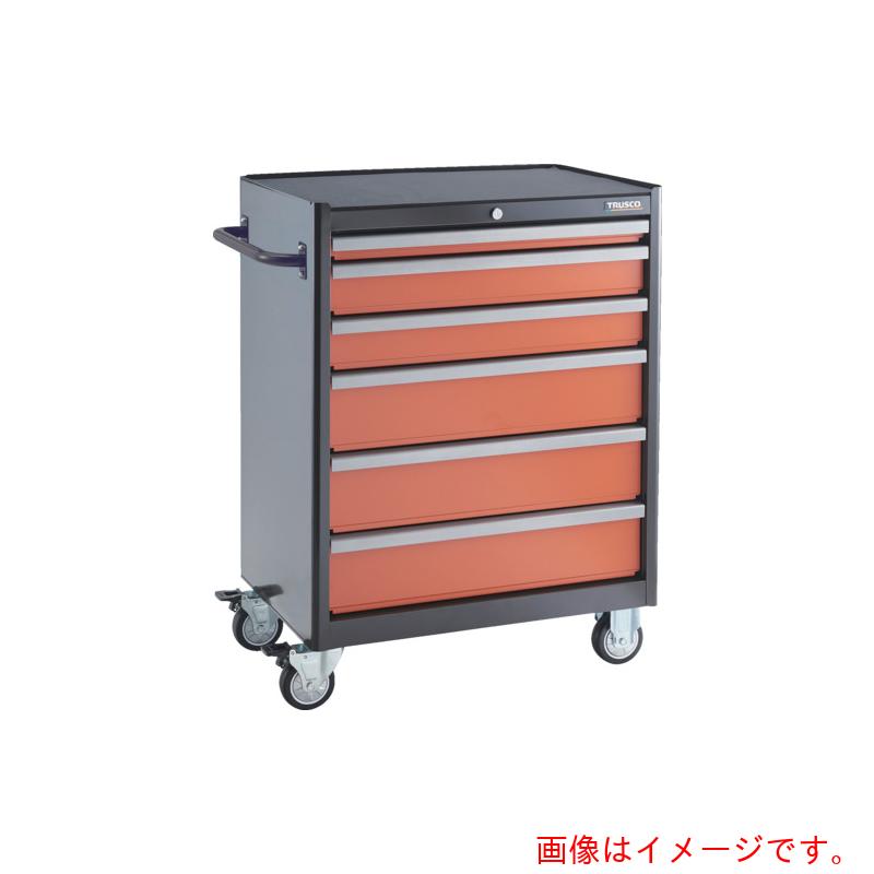 【別途送料あり】トラスコ中山(TRUSCO) TRUSCO ローラーキャビネット 引出6段 50X1 100X2 150X3 仕切板付 【品番:TFRC-123S】|住設プロ 店