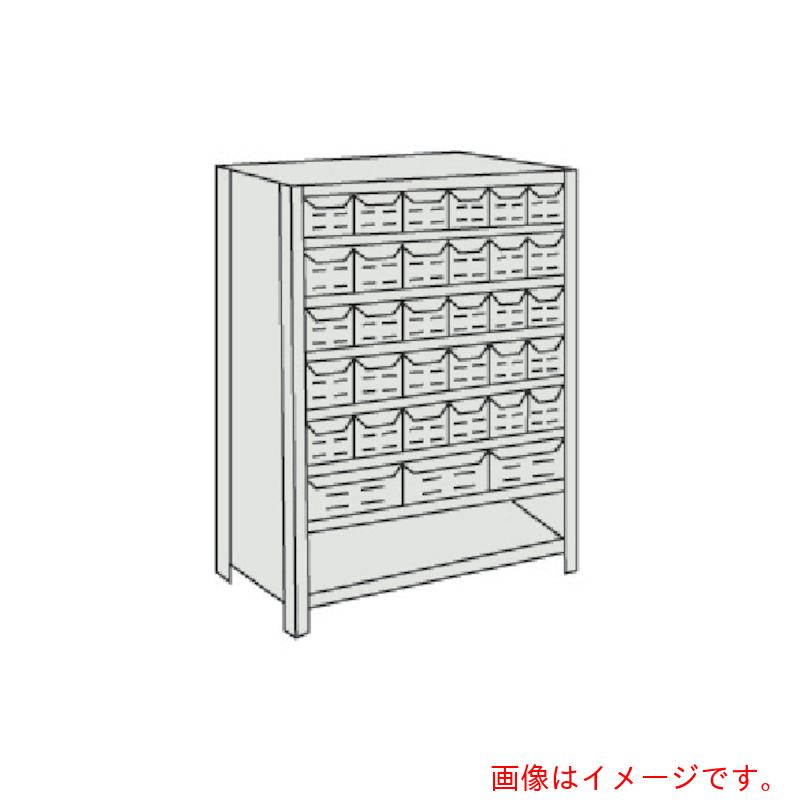 【別途送料あり】トラスコ中山（TRUSCO）　TRUSCO　軽量１５０型背引出付棚　９００Ｘ４５０ＸＨ１２００　実段７　【品番：TLA43S-78】｜住設プロ　店