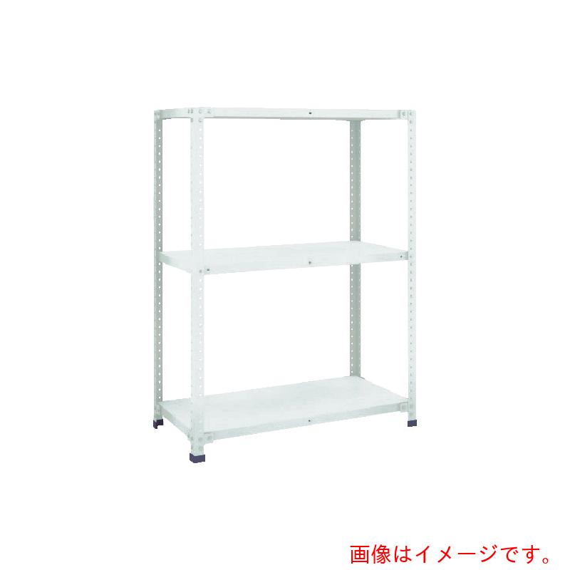 トラスコ中山（TRUSCO）　TRUSCO　軽量１５０型中棚ボルトレス棚　Ｗ１２００ＸＤ４５０ＸＨ１２００　３段　【品番：TLA44S-13】