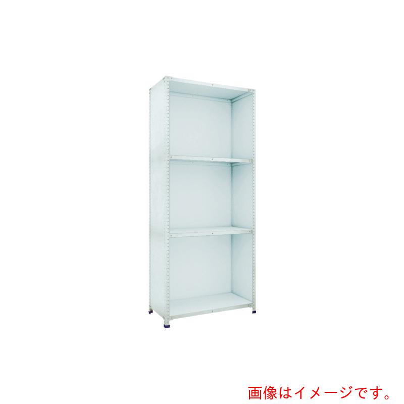 【別途送料あり】トラスコ中山（TRUSCO）　TRUSCO　軽量１５０型背側板付棚　Ｗ１２００ＸＤ６００ＸＨ２１００　４段　【品番：TLA74L-24】