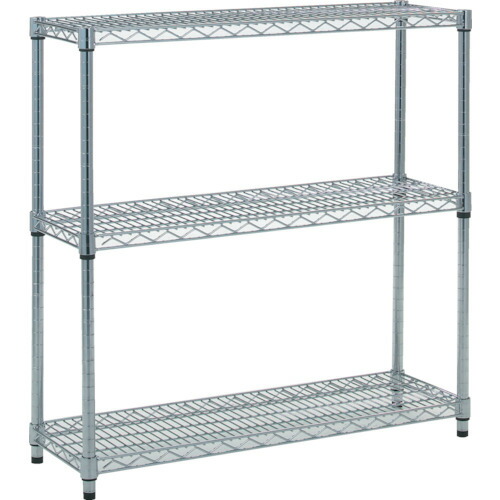 トラスコ中山（TRUSCO）　TRUSCO　スチール製メッシュラック　Ｗ９０５ＸＤ３０５ＸＨ９２３　３段　【品番：TME-3333】 12,949円