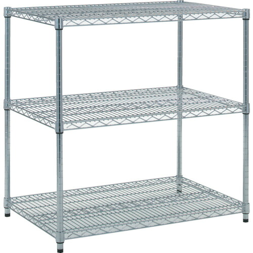 トラスコ中山(TRUSCO) TRUSCO スチール製メッシュラック W905XD609XH923 3段 【品番:TME-3363】|住設プロ 店
