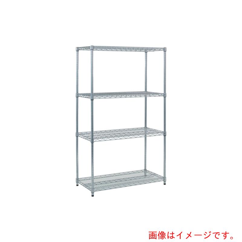 【別途送料あり】トラスコ中山（TRUSCO）　TRUSCO　スチール製メッシュラック　Ｗ１２０５ＸＤ４５７ＸＨ１５３３　４段　【品番：TME-5444】