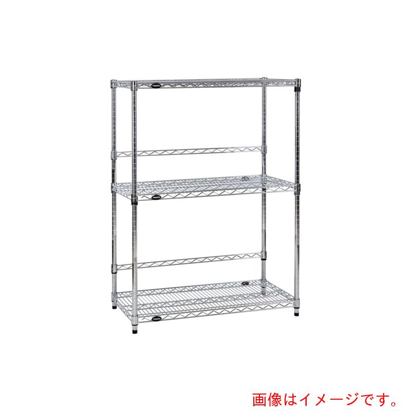 トラスコ中山（TRUSCO）　TRUSCO　スチール製メッシュラック　Ｗ９０５ＸＤ６０９ＸＨ９２３　３段　　バックバー付　【品番：TMEBB3363】