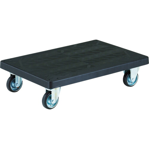 トラスコ中山（TRUSCO）　TRUSCO　導電性グランカート（樹脂）　平台車　９００×６０５　均等荷重４００ｋｇ　【品番：TP-D915】