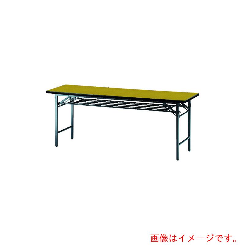トラスコ中山（TRUSCO） TRUSCO 話し合い用速見表棚付折り畳み式 １５００×６００×７００ チーク チーク 【品番：TS-1560】