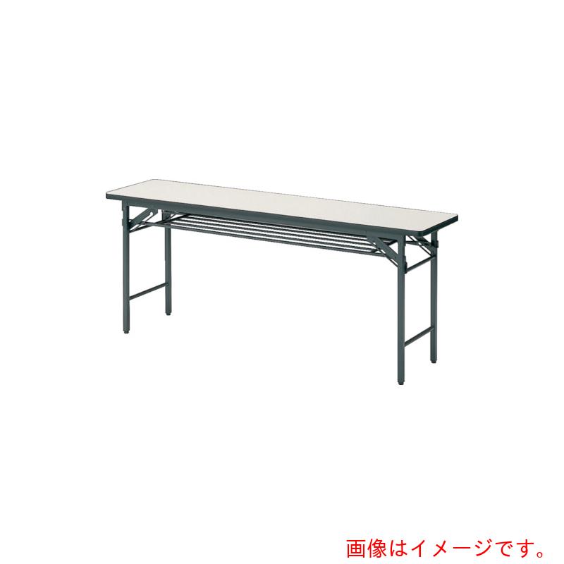 【別途貨物輸送あり】トラスコ中山（TRUSCO） TRUSCO 話し合い用速見表棚付折り畳み式 １８００Ｘ６００ＸＨ７００ 象牙色 象牙色 【品番：TS-1860】