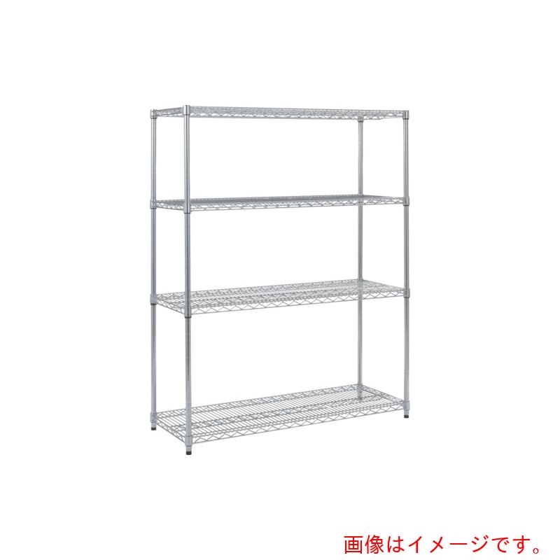 トラスコ中山(TRUSCO) TRUSCO ステンレス製メッシュラック H1533XW905XD609 4段 【品番:TSM-5364】|住設プロ 店