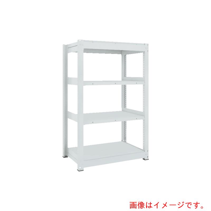 【別途送料あり】トラスコ中山（TRUSCO）　TRUSCO　ＴＵＧ型中量棚４５０ｋｇ　単体　１２５５Ｘ６２６ＸＨ１５００　４段　【品番：TUG450-54L-4】