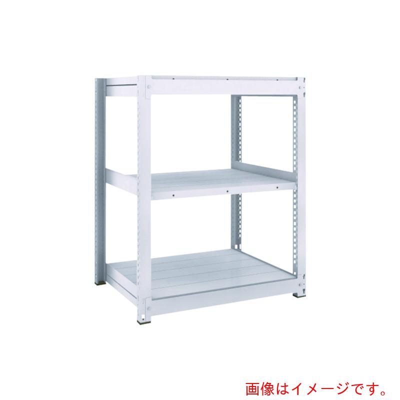 【別途送料あり】トラスコ中山(TRUSCO) TRUSCO TUG型中量棚600kg単体型 1255X776XH1200 3段 【品番:TUG600-44J-3】|住設プロ 店