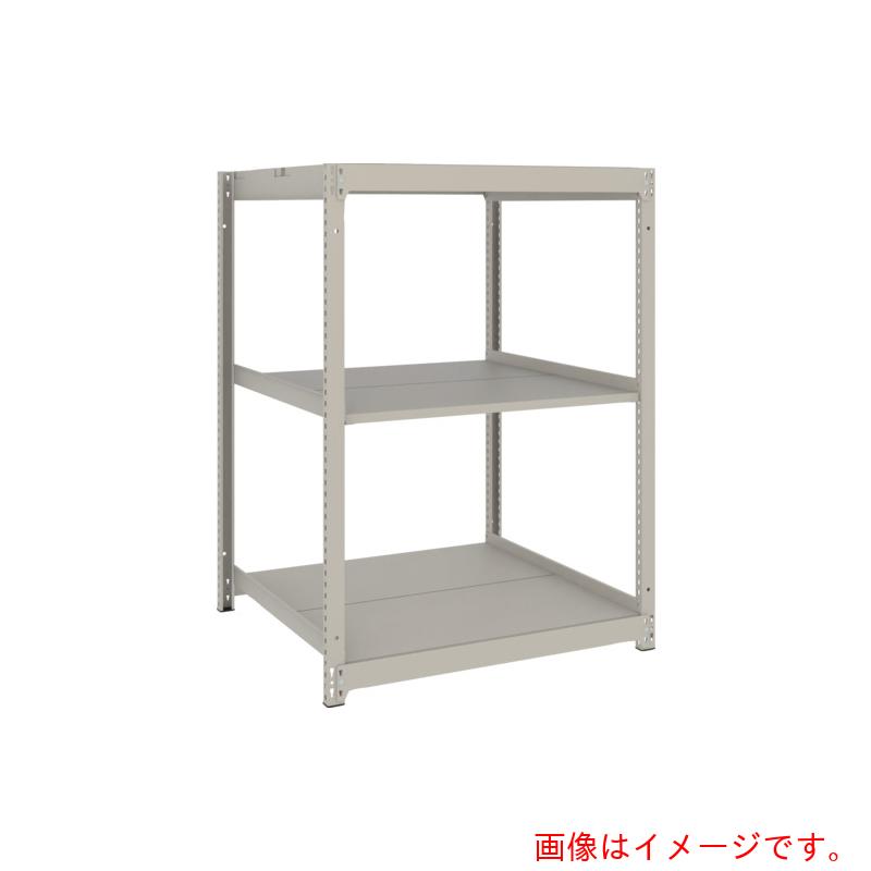 トラスコ中山（TRUSCO） TRUSCO スチール写真仕合わせ 薄板仕合わせ（棚板取りわける手合い、耐荷重１００Ｋｇ）９００×５９５×Ｈ１５００ ３段単体  ネオ薄墨色 【品番：UL5363】
